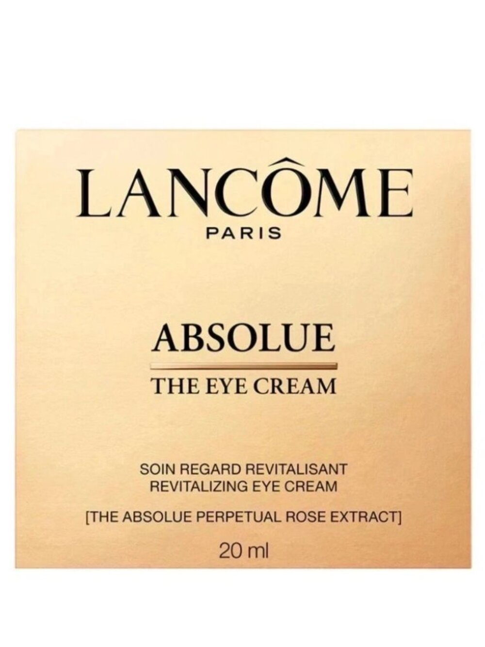 Lancôme Absolue Revitalizing Eye Cream – 20ml / 0.7oz